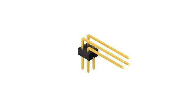 Fischer Elektronik Stiftleiste (Standard) Anzahl Reihen: 2 SL41524G 10St.