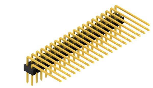 Fischer Elektronik Stiftleiste (Standard) Anzahl Reihen: 2 10056427 10St.