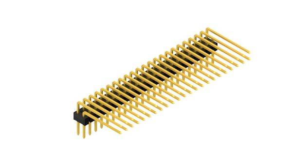 Fischer Elektronik Stiftleiste (Standard) Anzahl Reihen: 2 SL415246G 10St.