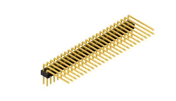 Fischer Elektronik Stiftleiste (Standard) Anzahl Reihen: 2 10056428 10St.