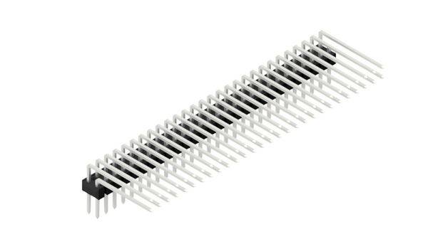 Fischer Elektronik Stiftleiste (Standard) Anzahl Reihen: 2 SL415256Z 10St.