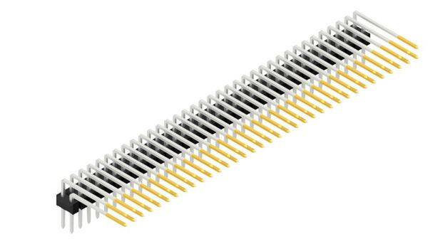 Fischer Elektronik Stiftleiste (Standard) Anzahl Reihen: 2 SL415270S 10St.