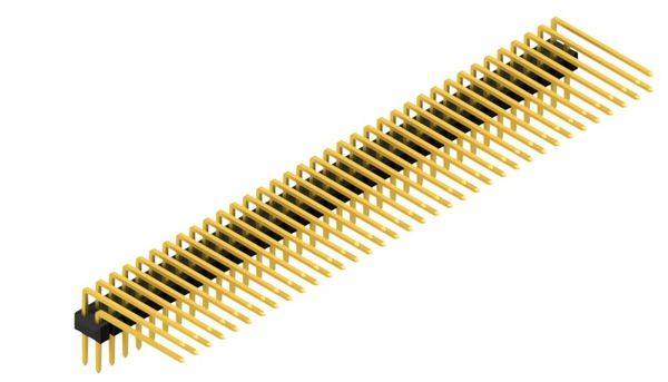 Fischer Elektronik Stiftleiste (Standard) Anzahl Reihen: 2 10056432 10St.