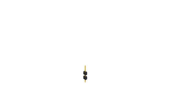 Fischer Elektronik Stiftleiste (Standard) Anzahl Reihen: 1 10056435 10St.