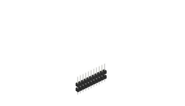 Fischer Elektronik Stiftleiste (Standard) Anzahl Reihen: 1 10056457 10St.