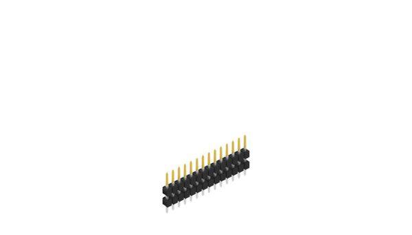 Fischer Elektronik Stiftleiste (Standard) Anzahl Reihen: 1 10056463 10St.