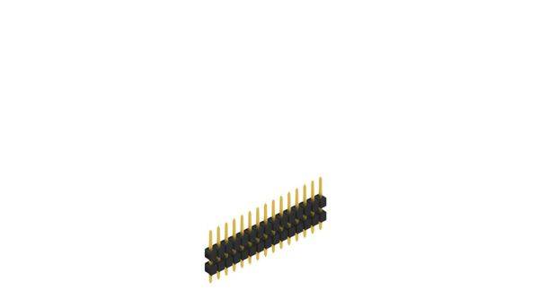 Fischer Elektronik Stiftleiste (Standard) Anzahl Reihen: 1 10056465 10St.