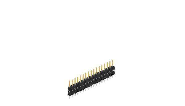 Fischer Elektronik Stiftleiste (Standard) Anzahl Reihen: 1 10166912 10St.