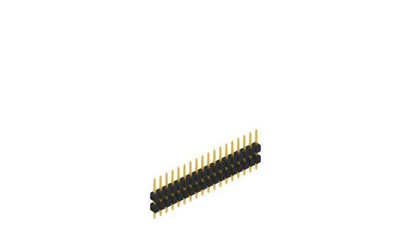 Fischer Elektronik Stiftleiste (Standard) Anzahl Reihen: 1 SL507118G 10St.