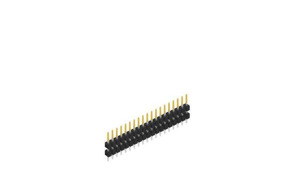 Fischer Elektronik Stiftleiste (Standard) Anzahl Reihen: 1 SL507119S 10St.