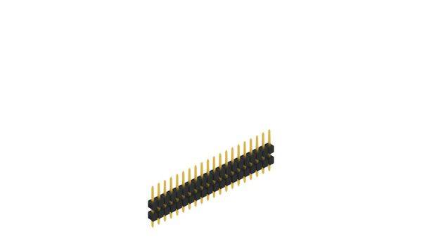 Fischer Elektronik Stiftleiste (Standard) Anzahl Reihen: 1 10056471 10St.