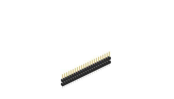 Fischer Elektronik Stiftleiste (Standard) Anzahl Reihen: 1 SL507123S 10St.