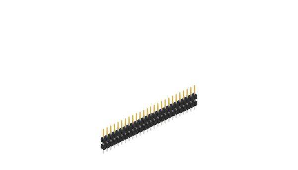 Fischer Elektronik Stiftleiste (Standard) Anzahl Reihen: 1 SL507126S 10St.
