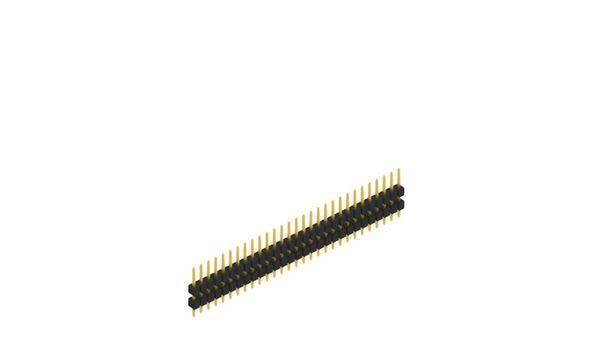 Fischer Elektronik Stiftleiste (Standard) Anzahl Reihen: 1 SL507129G 10St.