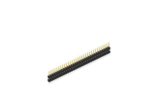 Fischer Elektronik Stiftleiste (Standard) Anzahl Reihen: 1 SL507132S 10St.