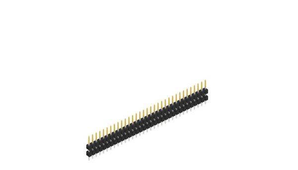 Fischer Elektronik Stiftleiste (Standard) Anzahl Reihen: 1 SL507133S 10St.