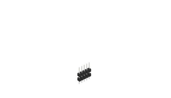 Fischer Elektronik Stiftleiste (Standard) Anzahl Reihen: 1 10056445 10St.