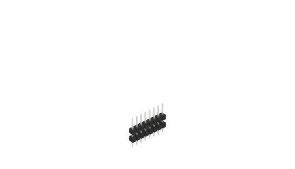 Fischer Elektronik Stiftleiste (Standard) Anzahl Reihen: 1 10077592 10St.
