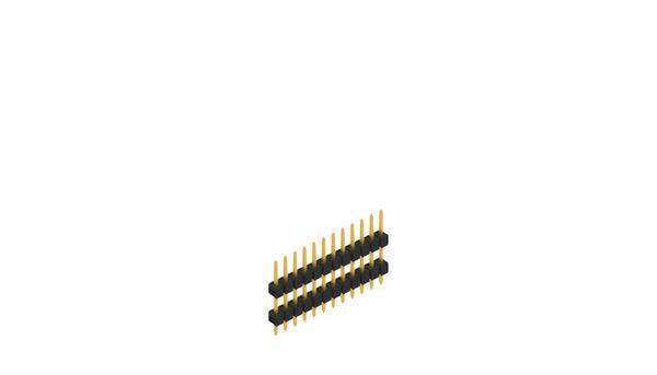 Fischer Elektronik Stiftleiste (Standard) Anzahl Reihen: 1 10056509 10St.