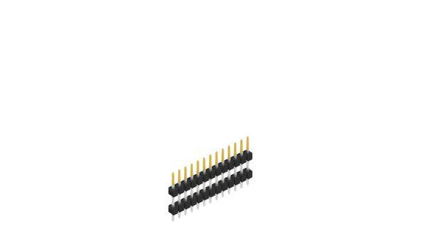 Fischer Elektronik Stiftleiste (Standard) Anzahl Reihen: 1 SL509713S 10St.