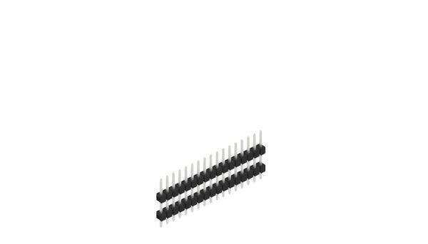 Fischer Elektronik Stiftleiste (Standard) Anzahl Reihen: 1 SL509717Z 10St.