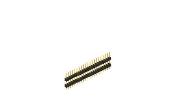 Fischer Elektronik Stiftleiste (Standard) Anzahl Reihen: 1 SL509721G 10St.