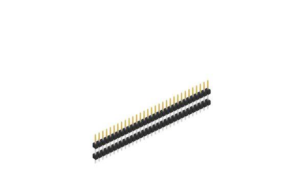 Fischer Elektronik Stiftleiste (Standard) Anzahl Reihen: 1 SL509731S 10St.