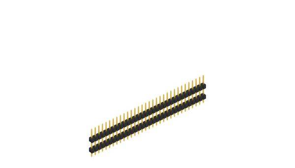 Fischer Elektronik Stiftleiste (Standard) Anzahl Reihen: 1 10056537 10St.
