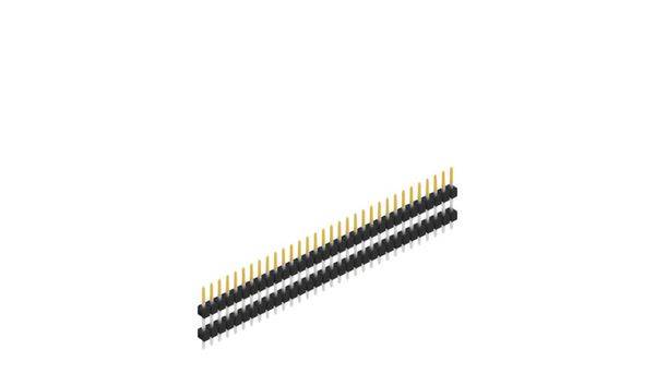 Fischer Elektronik Stiftleiste (Standard) Anzahl Reihen: 1 SL509732S 10St.