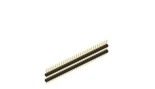 Fischer Elektronik Stiftleiste (Standard) Anzahl Reihen: 1 SL509733G 10St.