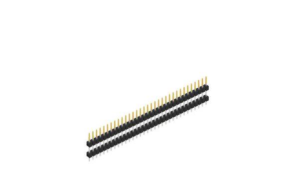 Fischer Elektronik Stiftleiste (Standard) Anzahl Reihen: 1 SL509733S 10St.