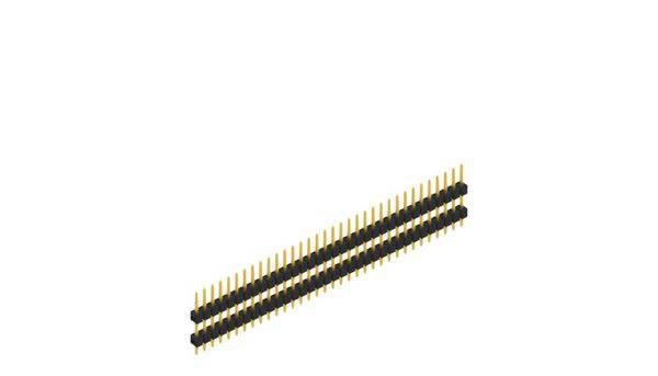 Fischer Elektronik Stiftleiste (Standard) Anzahl Reihen: 1 SL509734G 10St.