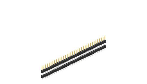 Fischer Elektronik Stiftleiste (Standard) Anzahl Reihen: 1 10056539 10St.