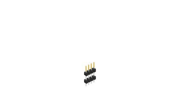 Fischer Elektronik Stiftleiste (Standard) Anzahl Reihen: 1 10056492 10St.
