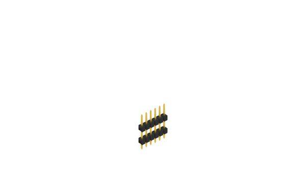 Fischer Elektronik Stiftleiste (Standard) Anzahl Reihen: 1 10056496 10St.