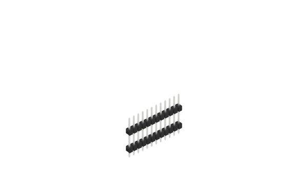 Fischer Elektronik Stiftleiste (Standard) Anzahl Reihen: 1 10056569 10St.