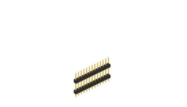 Fischer Elektronik Stiftleiste (Standard) Anzahl Reihen: 1 10161088 10St.