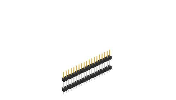 Fischer Elektronik Stiftleiste (Standard) Anzahl Reihen: 1 SL512119S 10St.