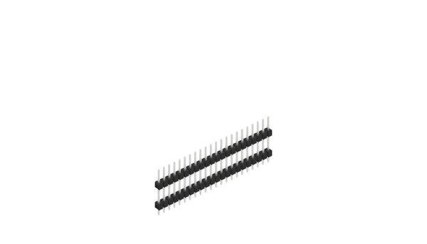 Fischer Elektronik Stiftleiste (Standard) Anzahl Reihen: 1 10136454 10St.