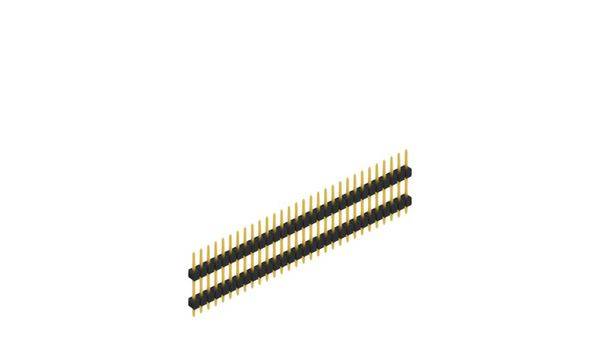 Fischer Elektronik Stiftleiste (Standard) Anzahl Reihen: 1 10056586 10St.