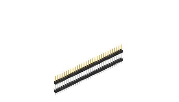Fischer Elektronik Stiftleiste (Standard) Anzahl Reihen: 1 SL512131S 10St.
