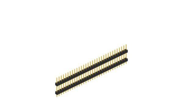 Fischer Elektronik Stiftleiste (Standard) Anzahl Reihen: 1 10056587 10St.