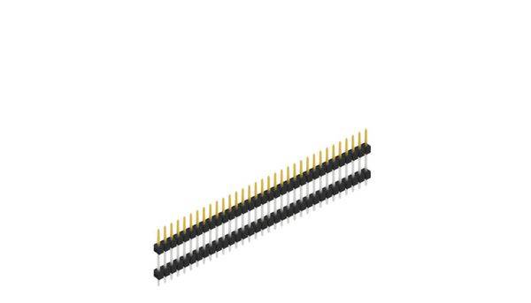 Fischer Elektronik Stiftleiste (Standard) Anzahl Reihen: 1 SL512133S 10St.