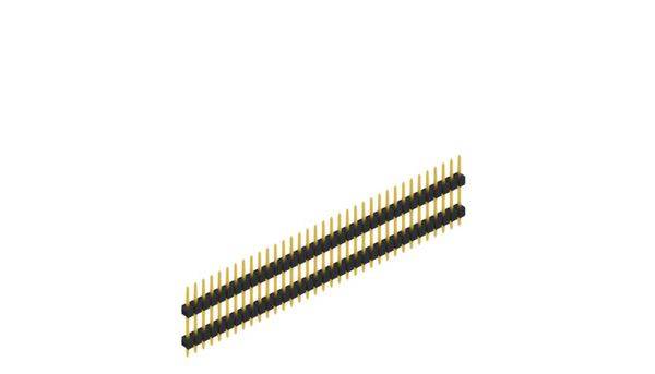 Fischer Elektronik Stiftleiste (Standard) Anzahl Reihen: 1 SL512135G 10St.