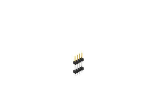 Fischer Elektronik Stiftleiste (Standard) Anzahl Reihen: 1 10170838 10St.