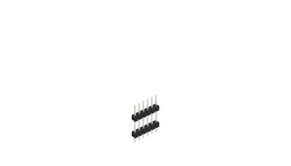 Fischer Elektronik Stiftleiste (Standard) Anzahl Reihen: 1 10056557 10St.