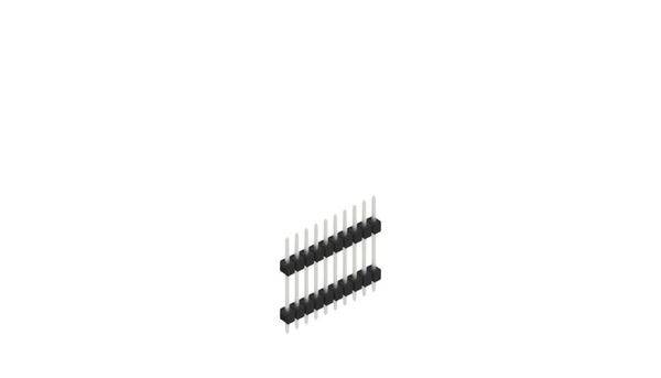 Fischer Elektronik Stiftleiste (Standard) Anzahl Reihen: 1 10056616 10St.