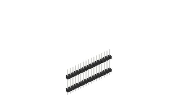 Fischer Elektronik Stiftleiste (Standard) Anzahl Reihen: 1 SL514717Z 10St.
