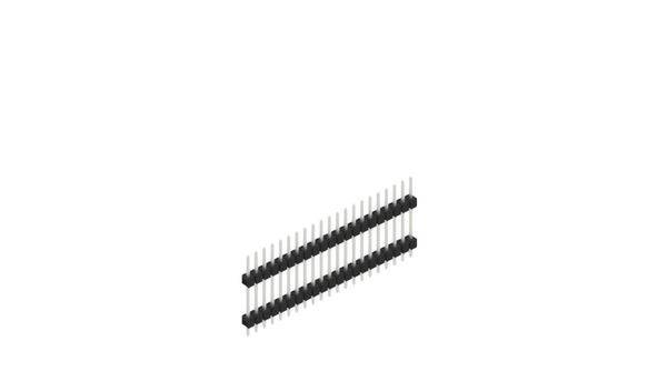 Fischer Elektronik Stiftleiste (Standard) Anzahl Reihen: 1 SL514721Z 10St.