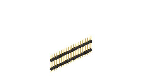Fischer Elektronik Stiftleiste (Standard) Anzahl Reihen: 1 SL514724G 10St.